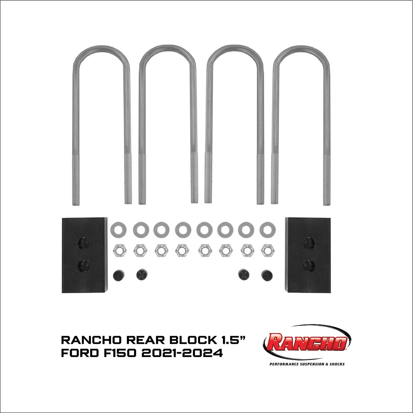REAR BLOCK KIT 1.5 '' RANCHO FORD F150 2021+