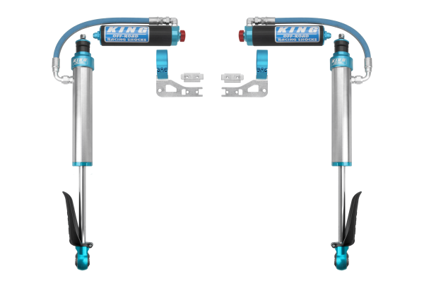 King 2.5" Rear Shocks w/ Compression Adjusters R/R (pr)  Fits: Rear of 2011-2015 Hilux