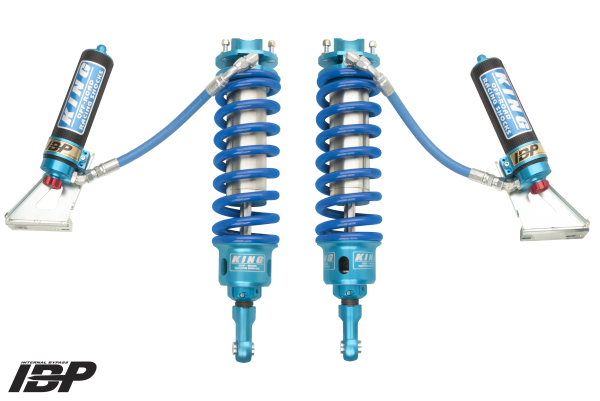 King 3.0" Front Extended Travel Internal Bypass Coilovers w/ Compression Adjusters R/R (pr) - 600 lb. coil spring   Fits: 2010-2024 4Runner  w/ 96504 & 48655