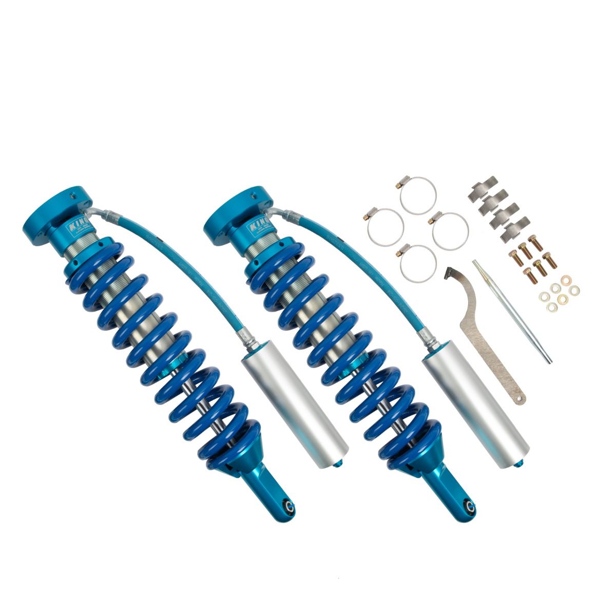 King 2.5" Front Extended Travel Coilovers - No R/R - 600 lb. coil spring   Fits: 1996-2004 Tacoma | 1996-2002 4Runner  w/ 96500